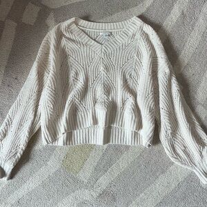 American Eagle cozy knit sweater.